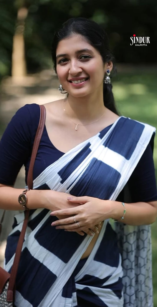 Cotton hand block printed