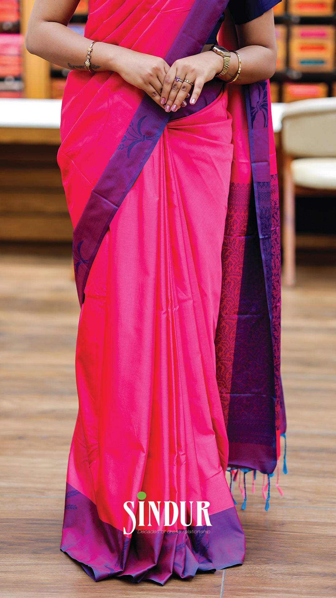 Semi soft silk
