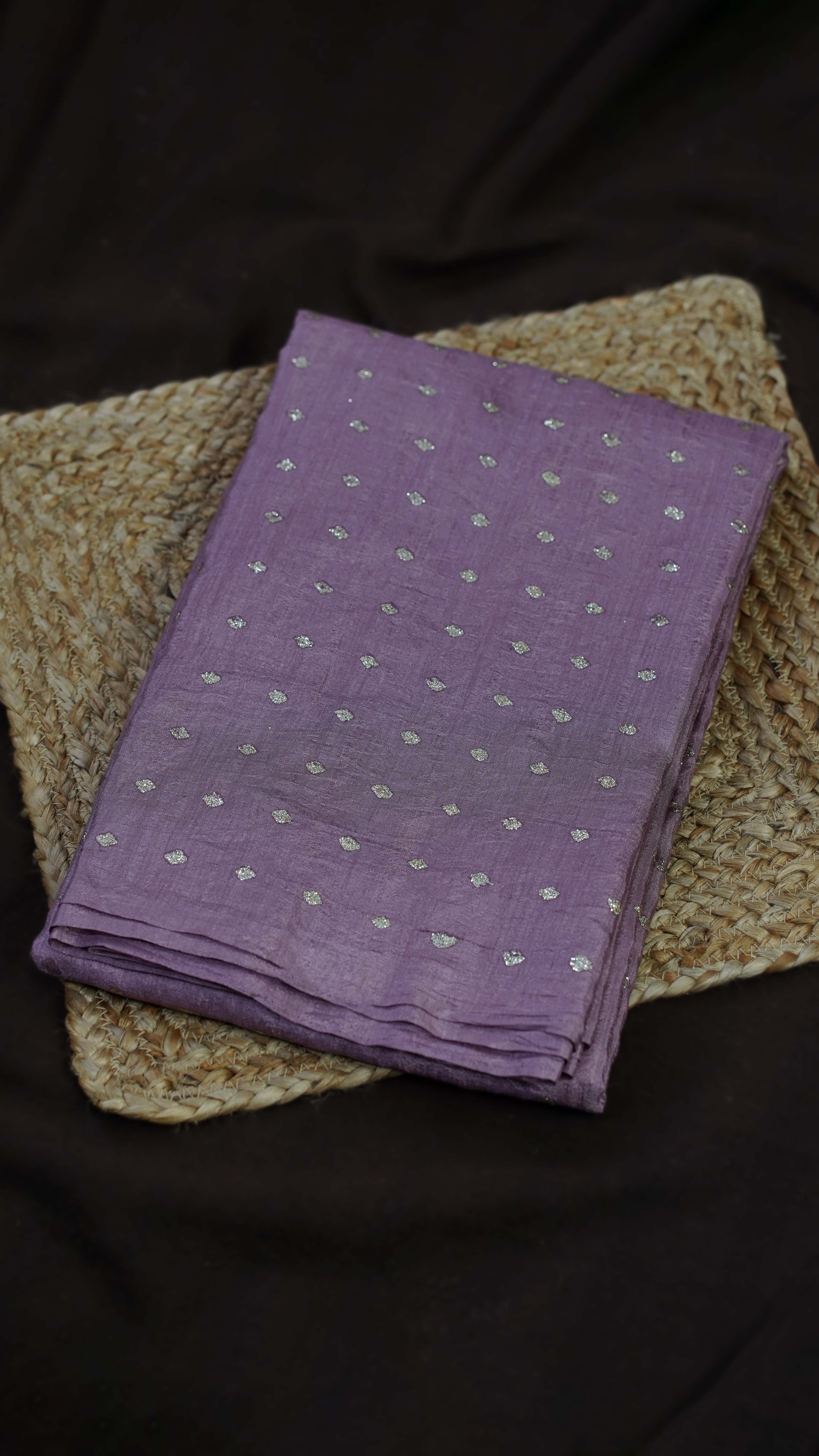 Vichitra Foil Butti Saree | code :1025