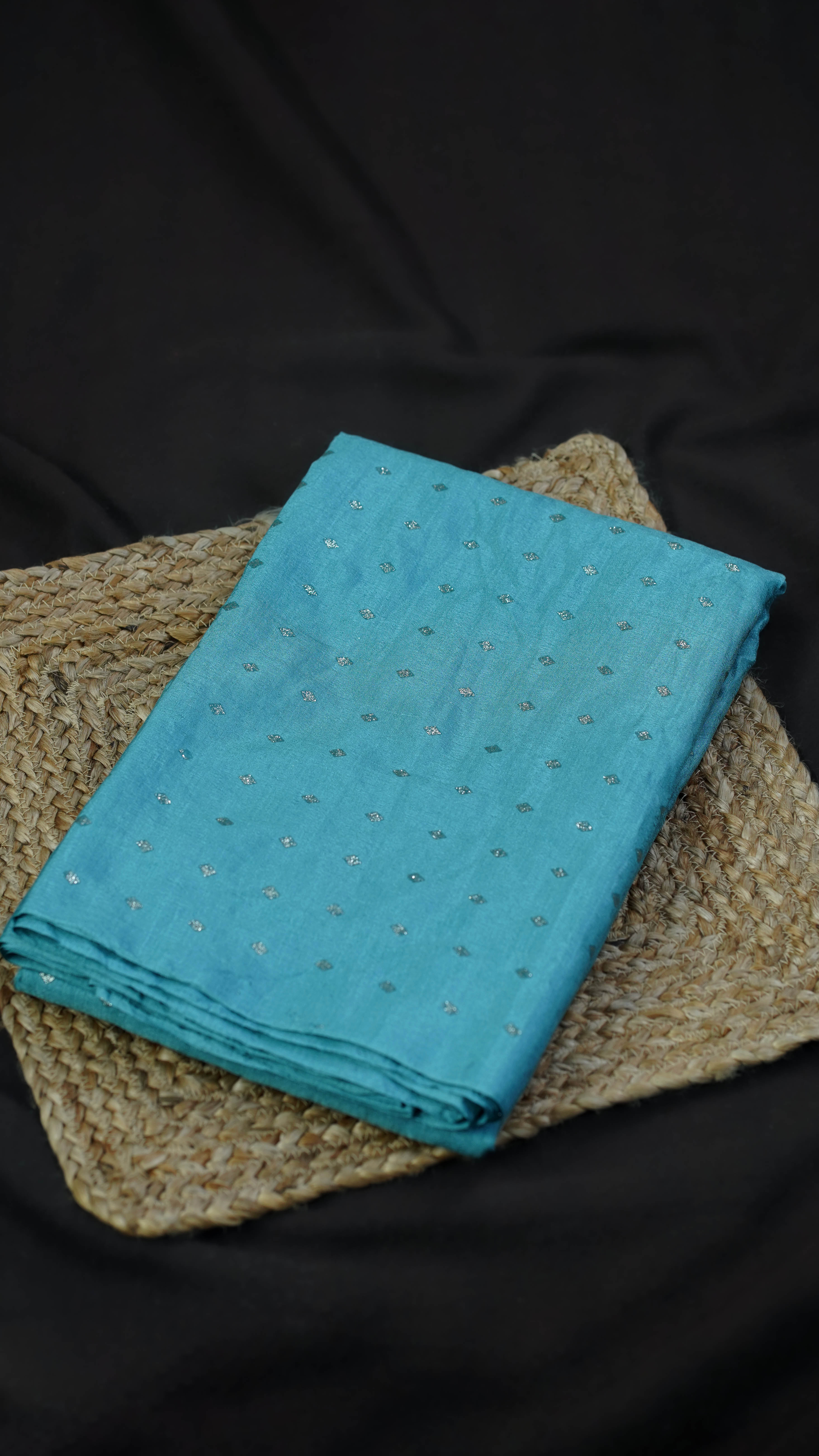 Vichitra Foil Butti Saree | code :1025