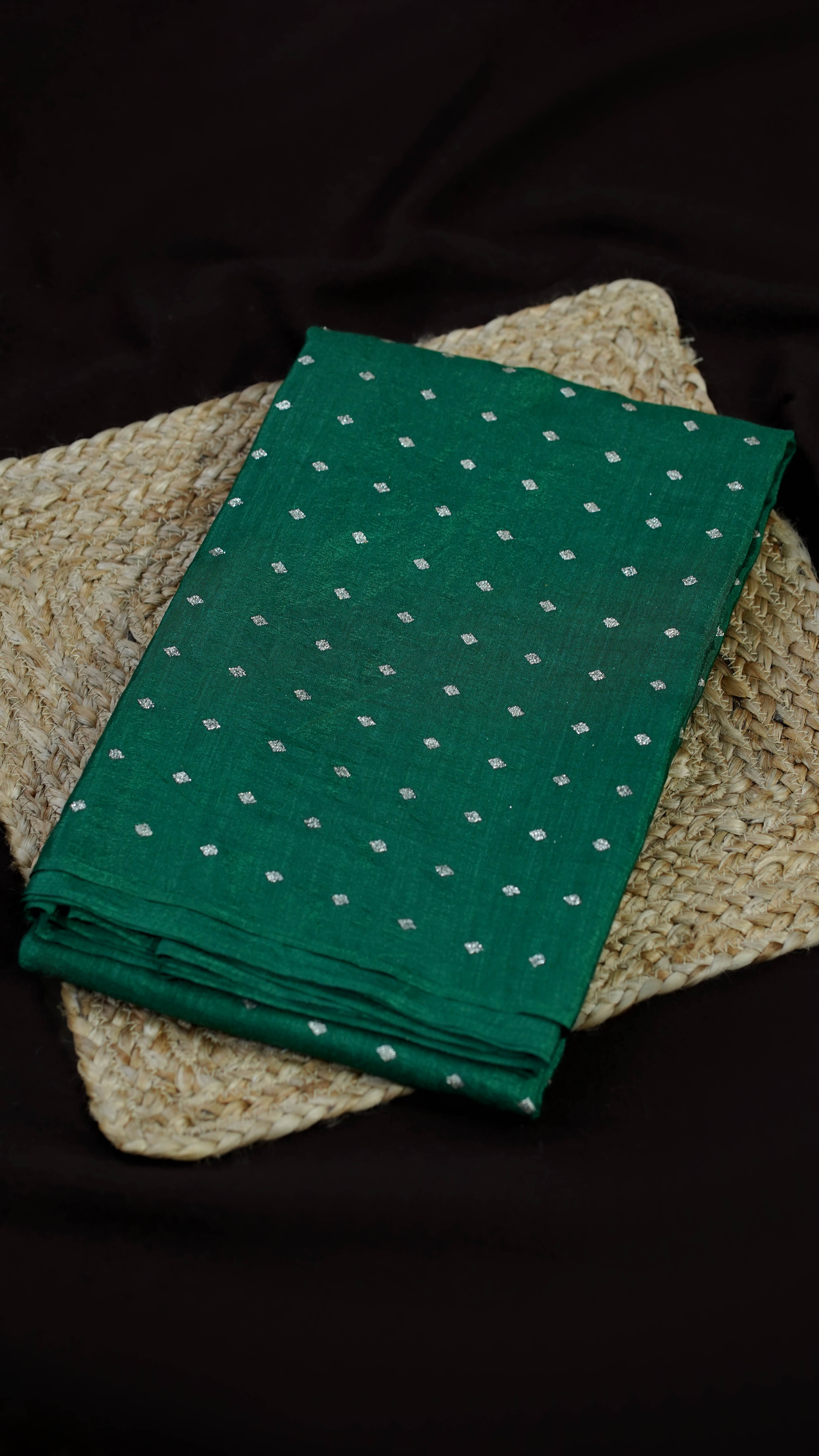 Vichitra Foil Butti Saree | code :1025