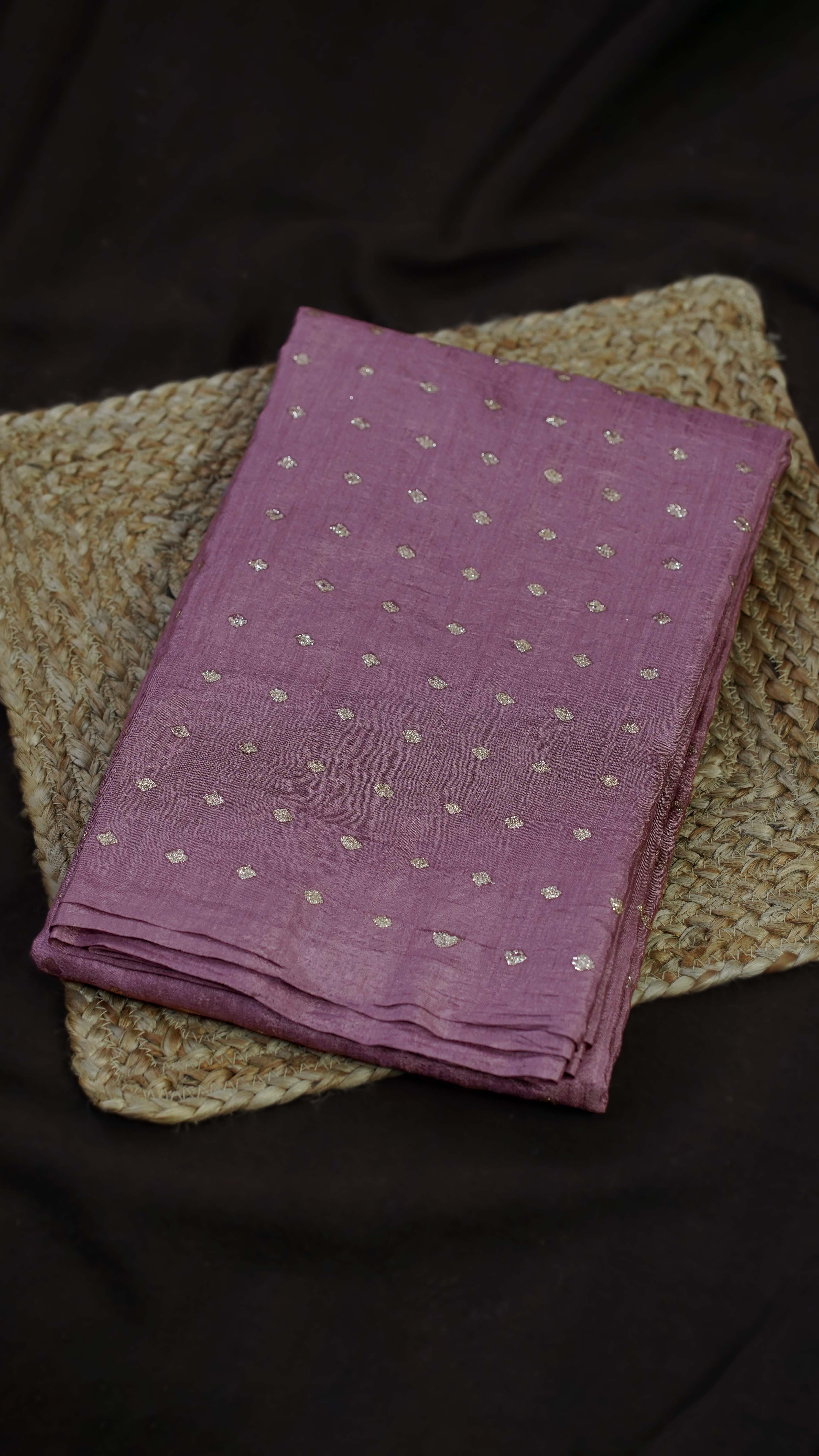 Vichitra Foil Butti Saree | code :1025