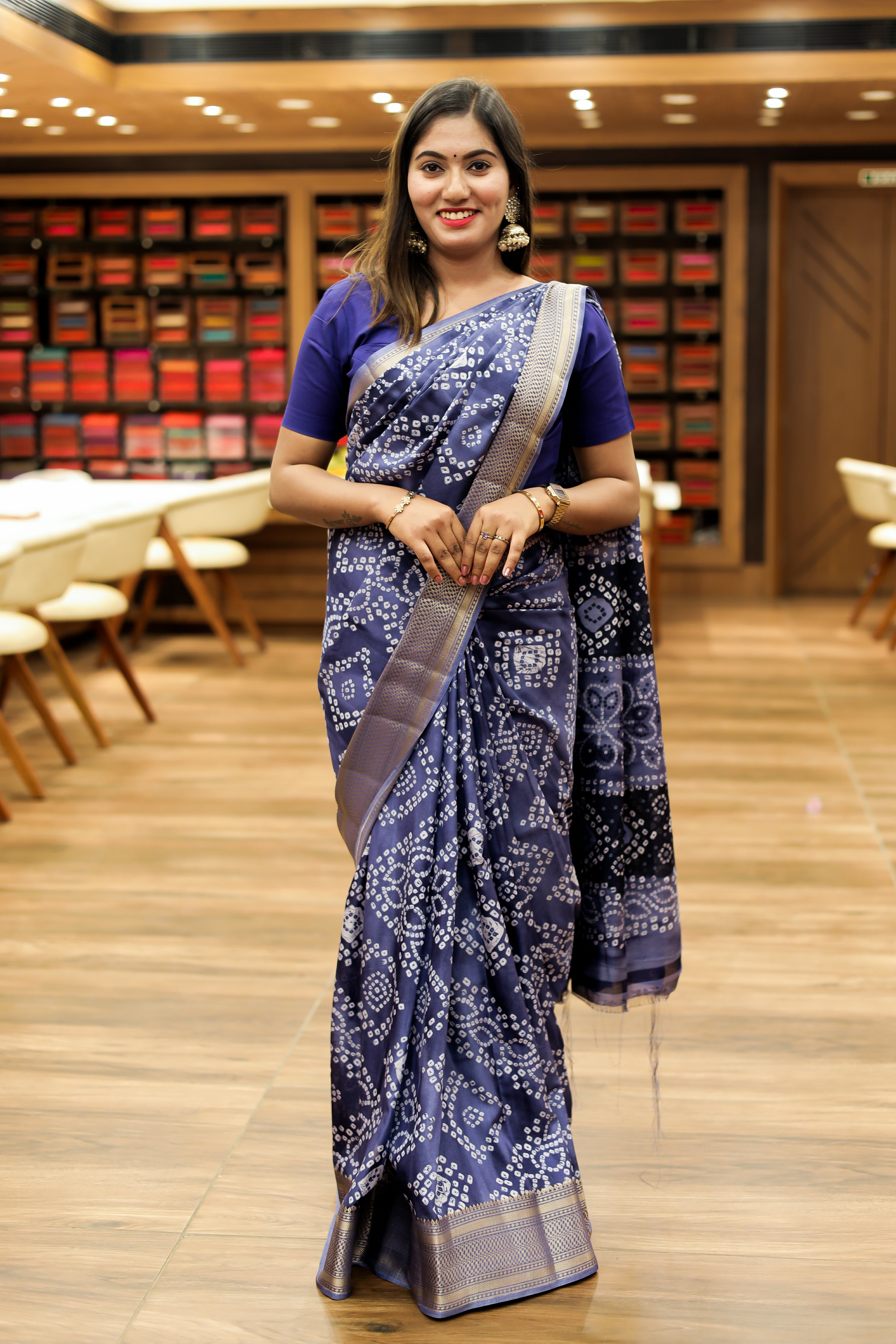 Semi chandery silk