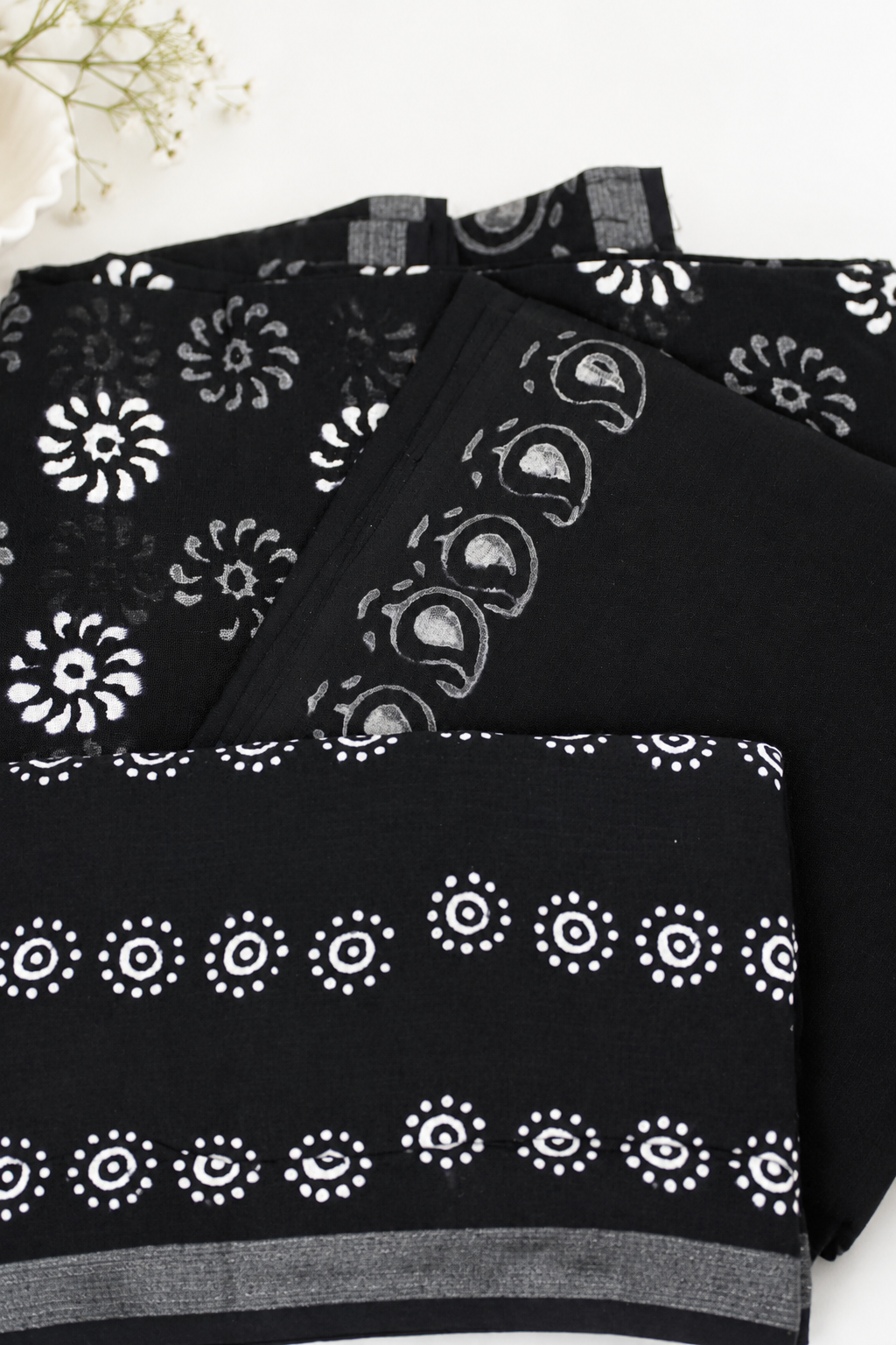 Cotten Linen Unstitched salwar set