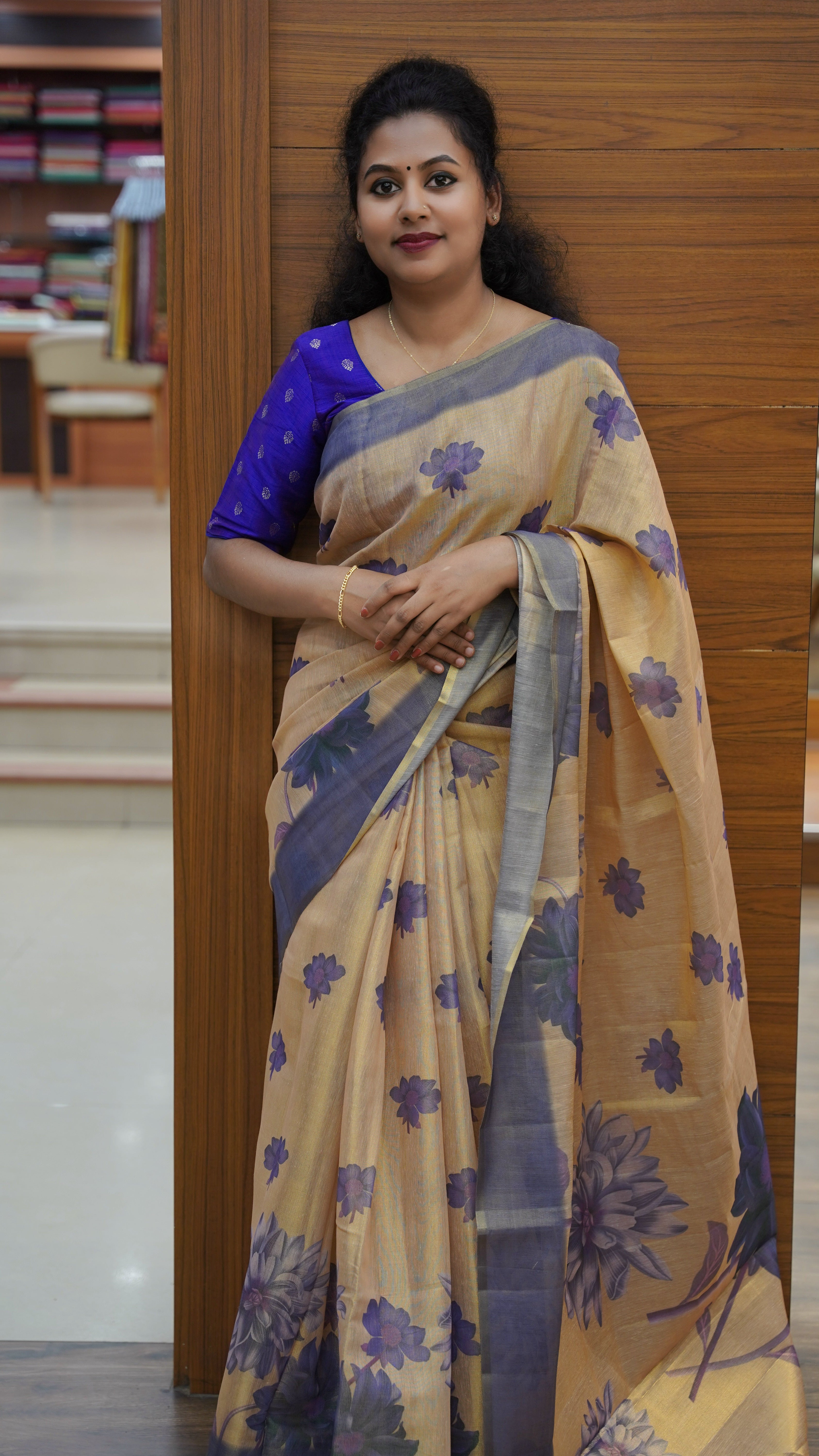 Tissue Material Sarees