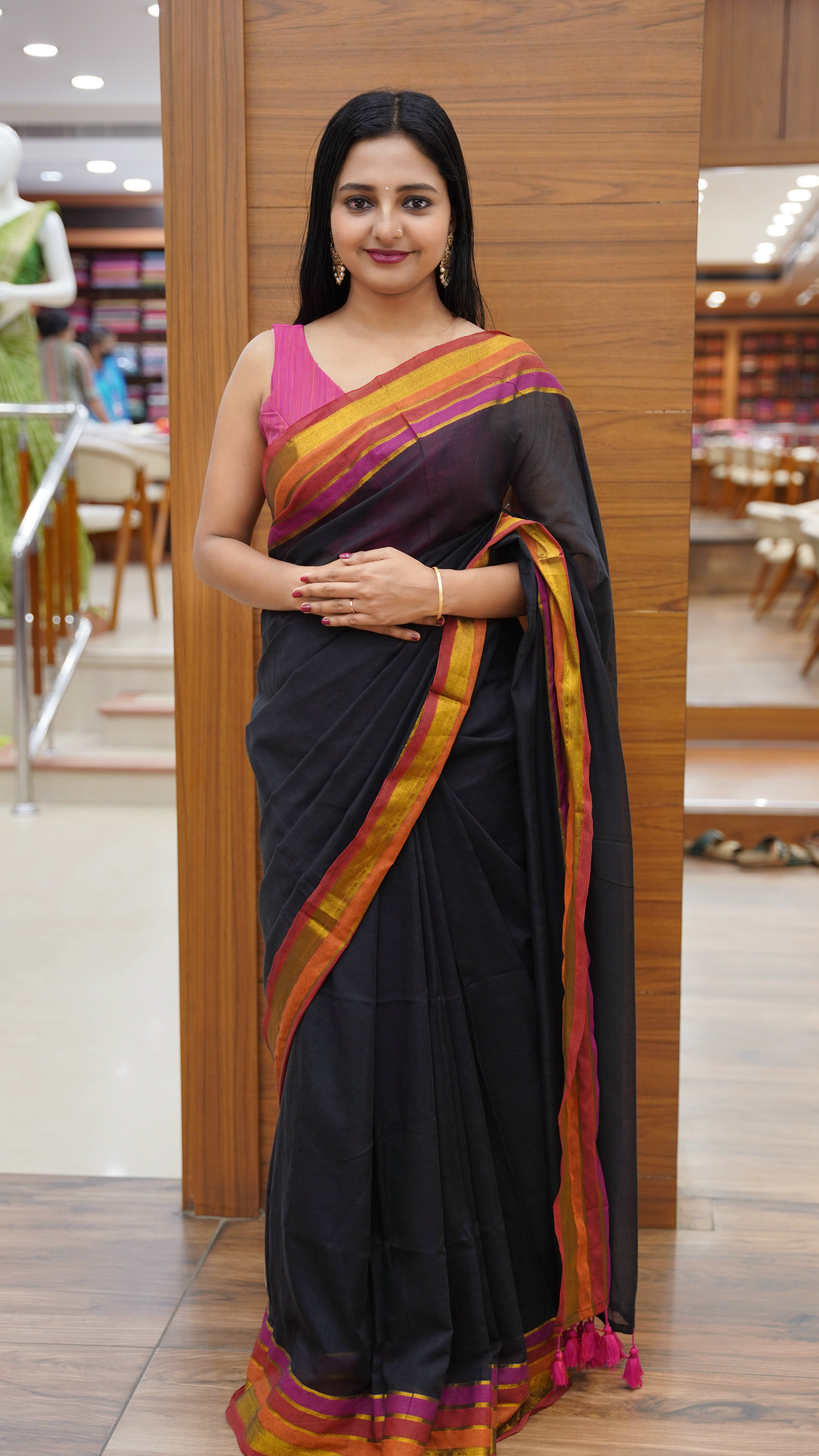 Mul Cotton Saree