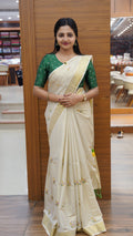 Tissue fabric saree