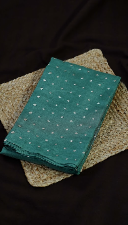 Vichitra Foil Butti Saree | code :1025