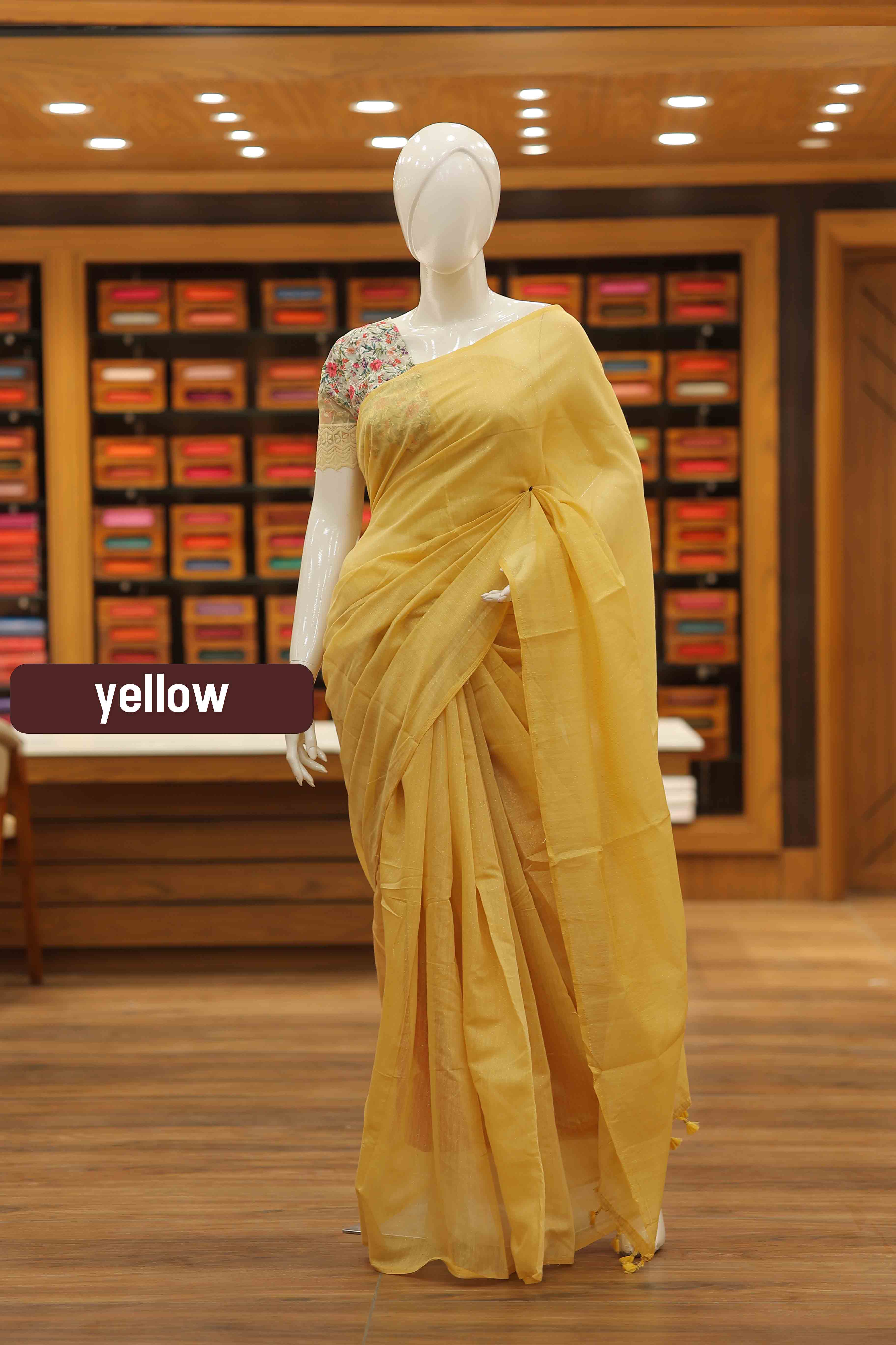 Synthetic Chanderi Saree | 1050