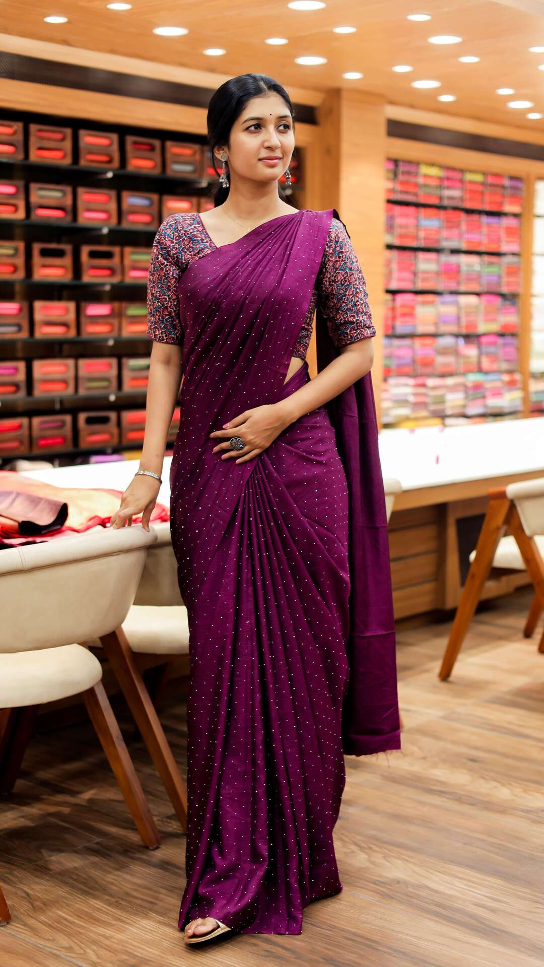 Kumari stone Saree | 1010