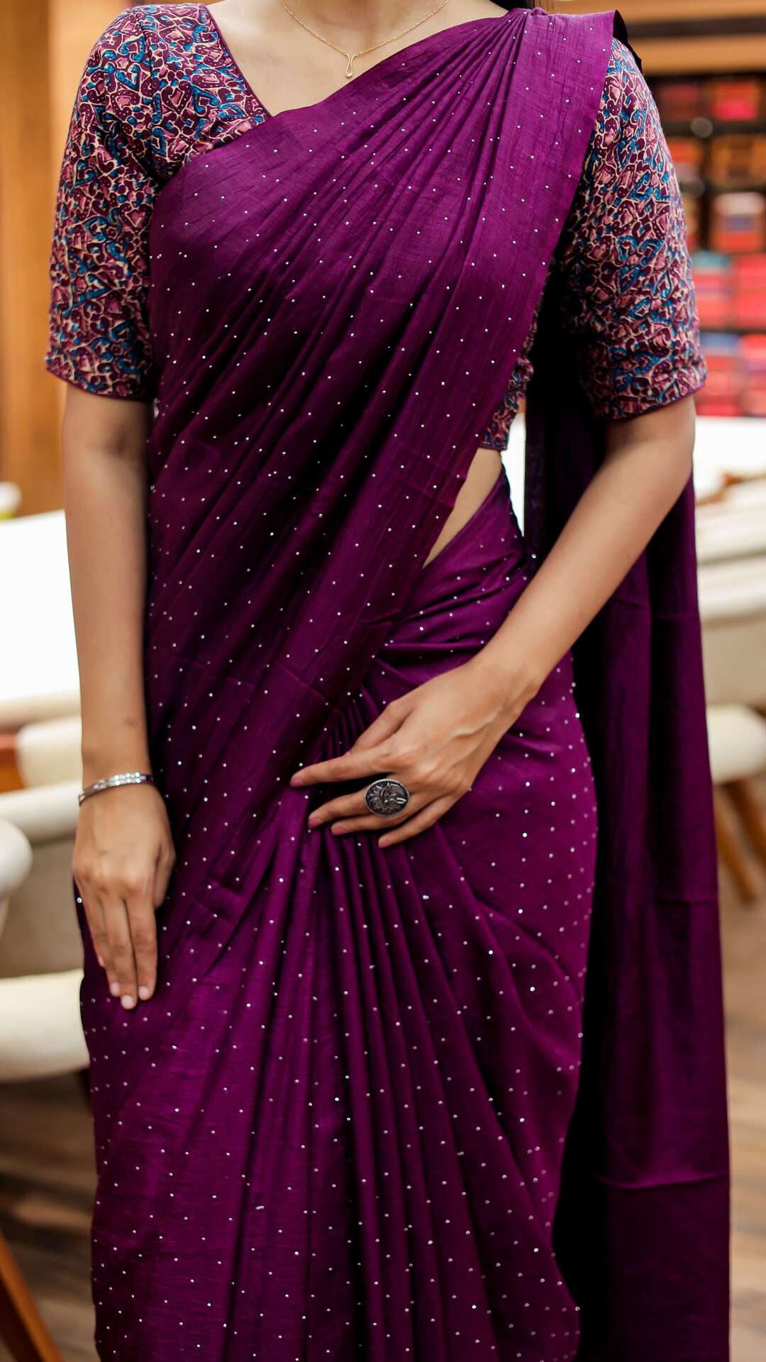 Kumari stone Saree | 1010